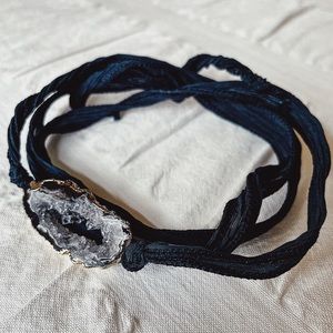 ✨handmade crystal wrap bracelet✨